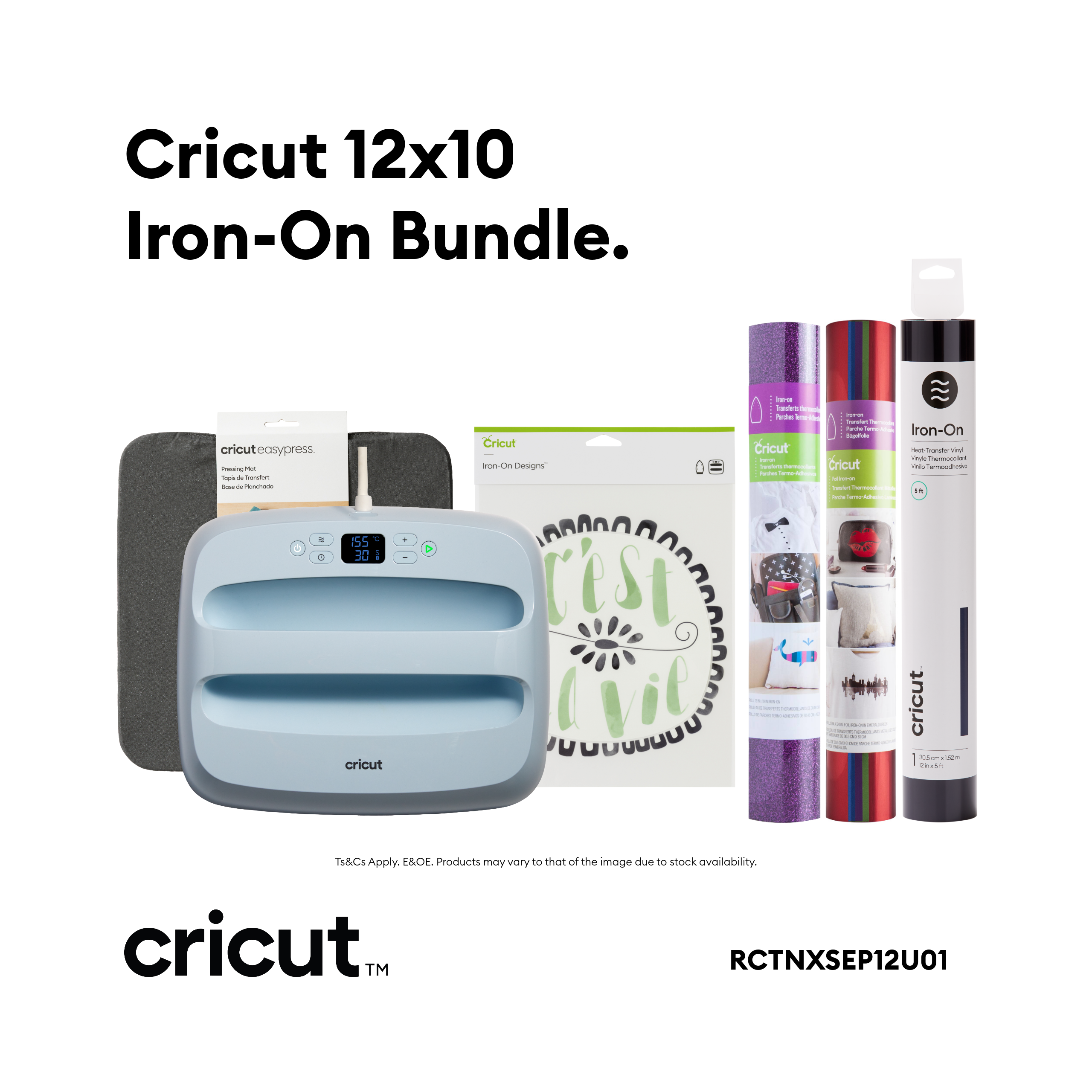 Secret Sale Cricut EasyPress 3 12x10 Bundle